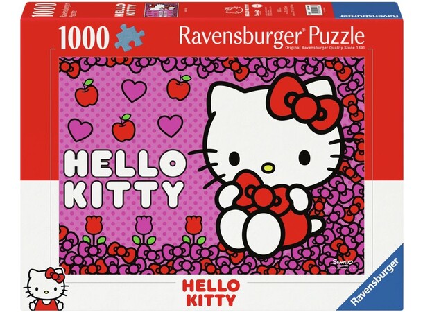 Hello Kitty 1000 biter Puslespill Ravensburger Puzzle 