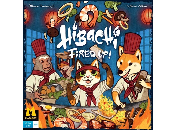 Hibachi Fired Up Brädspel 
