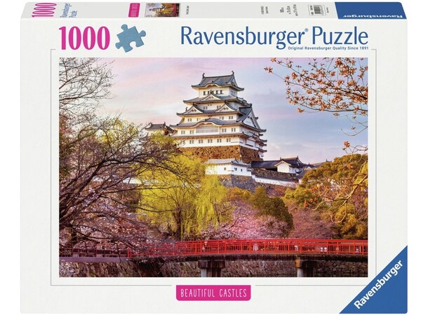 Himeji Castle Japan 1000 bitar Pussel Ravensburger Puzzle 