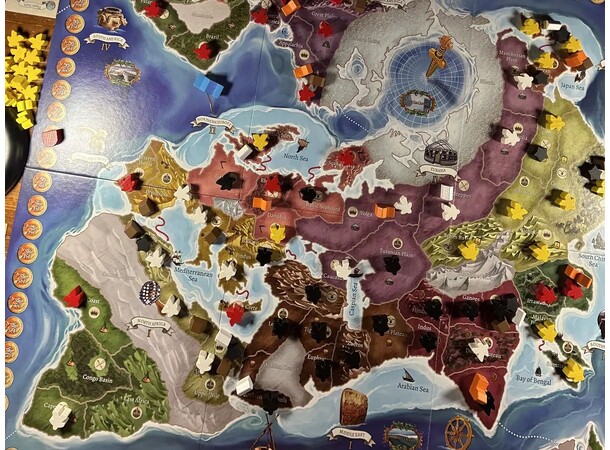 History of the World Brettspill 