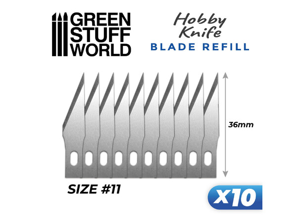 Hobby Knife Refill Pack Green Stuff World 