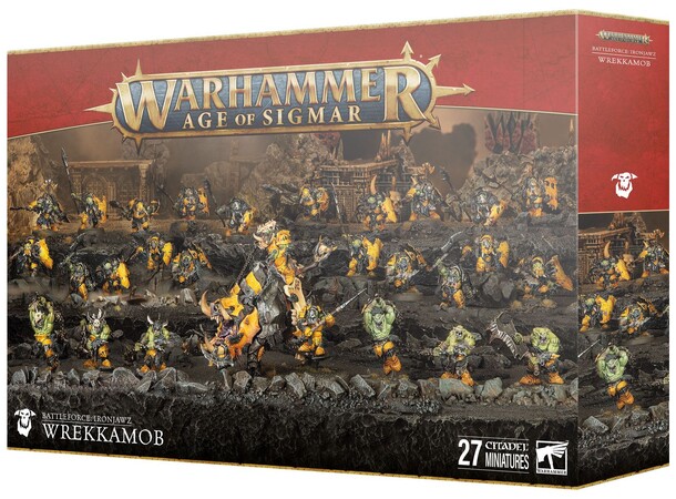Ironjaws Wrekkamob Warhammer Age of Sigmar Battleforce 
