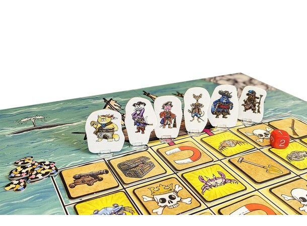 Kattelurerna & Skatten Brettspill Norsk utgave 