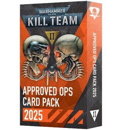 Kill Team Approved Ops Cards 2025 Warhammer 40K