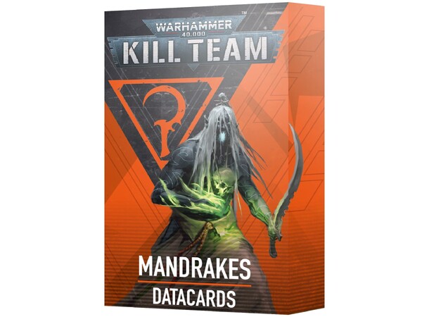Kill Team Mandrakes Datacards Warhammer 40K 
