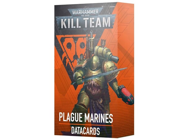 Kill Team Plague Marines Datacards Warhammer 40K 
