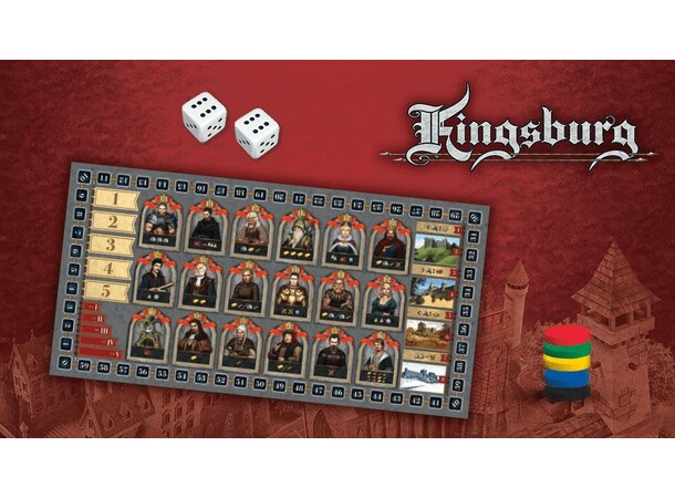 Kingsburg 3rd Edition Brettspill 