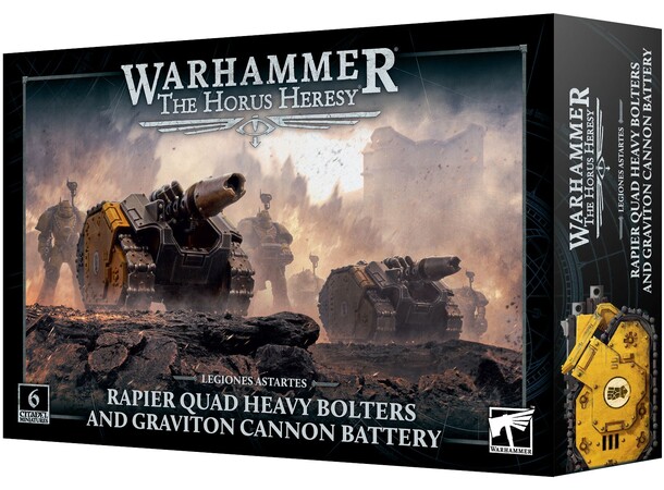 Legiones Rapier Quad Heavy Bolters Graviton Cannon Battery - Horus Heresy 