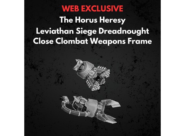 Leviathan Siege Dreadnought Close Combat Weapons Frame - The Horus Heresy 