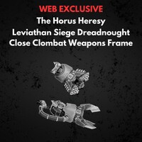 Leviathan Siege Dreadnought Close Combat Weapons Frame - The Horus Heresy