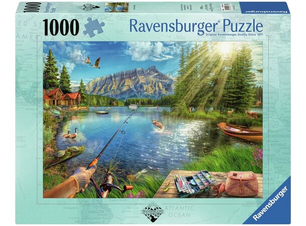 Life at the Lake 1000 biter Puslespill Ravensburger Puzzle 