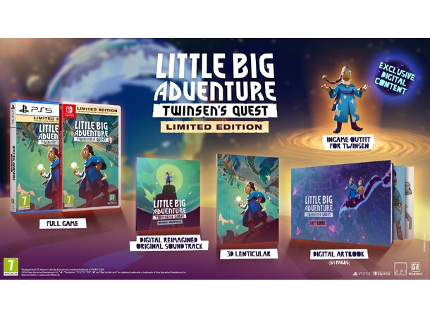 Little Big Adventure Limited Ed PS5 Limited Edition