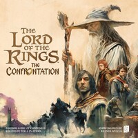 Lord of the Rings The Confrontation Brettspill