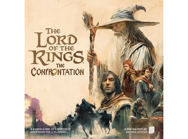 Lord of the Rings The Confrontation Brettspill 
