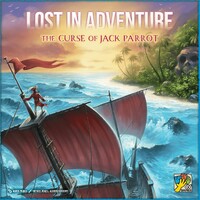 Lost In Adventure Curse of Jack Parrot Brettspill