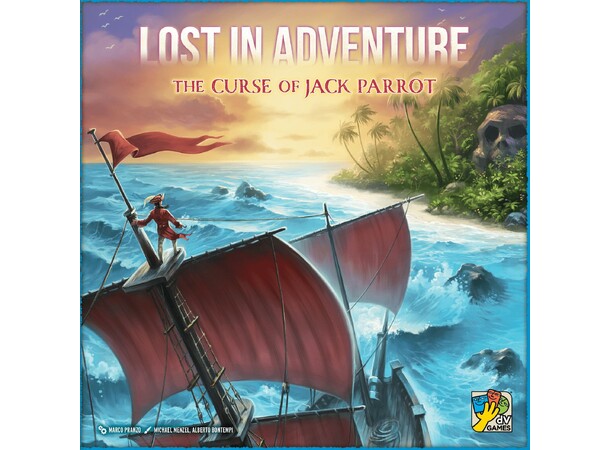 Lost In Adventure Curse of Jack Parrot Brettspill 