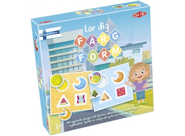 Lär dig Färg & Form - SVENSK 