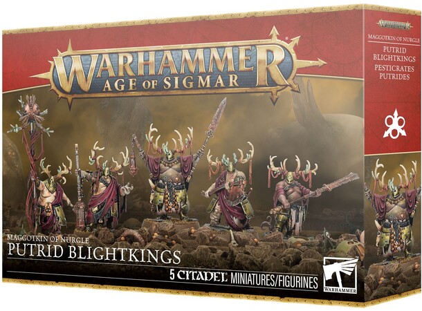 Maggotkin of Nurgle Putrid Blightkings Warhammer Age of Sigmar 