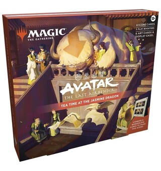 Magic Avatar Scene Box Tea Time The Last Airbender at The Jasmine Dragon