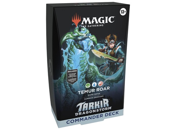 Magic Tarkir Dragonstorm Commander #5 Commander Deck - Temur Roar 