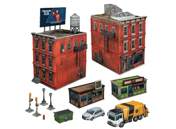 Marvel Crisis Protocol NYC City Block Terrain Collection - CPE06 