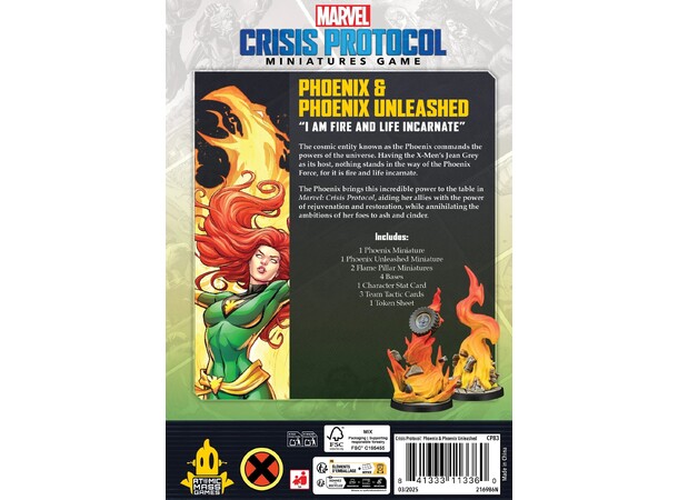 Marvel Crisis Protocol Phoenix Unleashed Character Pack 