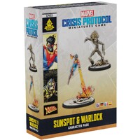 Marvel Crisis Protocol Sunspot & Warlock Utvidelse til Marvel Crisis Protocol