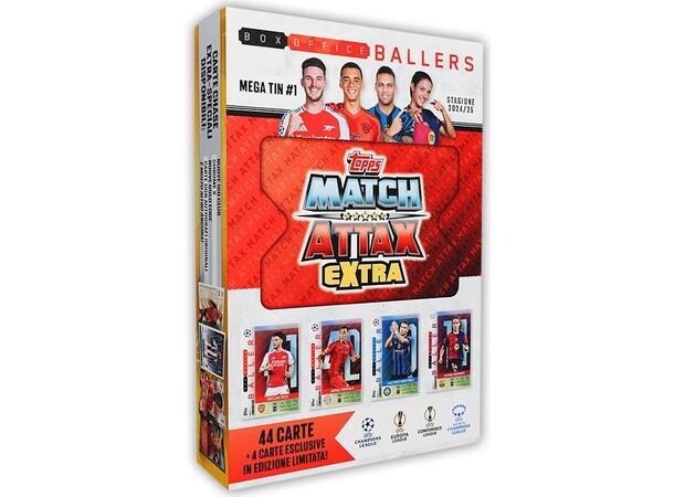 Match Attax EXTRA 24/25 Mega Tin #1 Box Office Ballers 