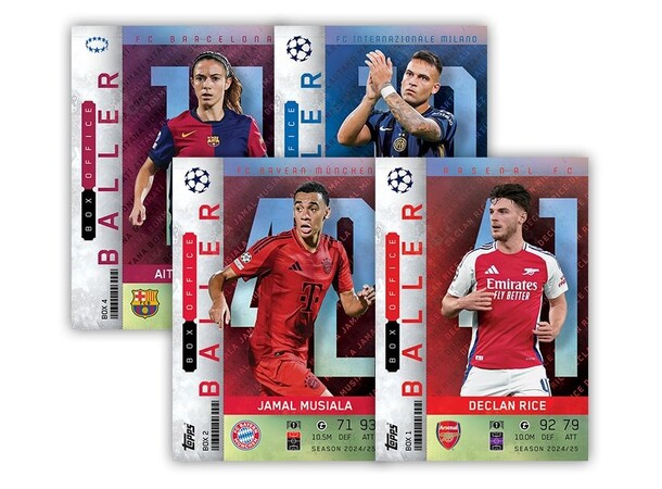 Match Attax EXTRA 24/25 Mega Tin #1 Box Office Ballers 