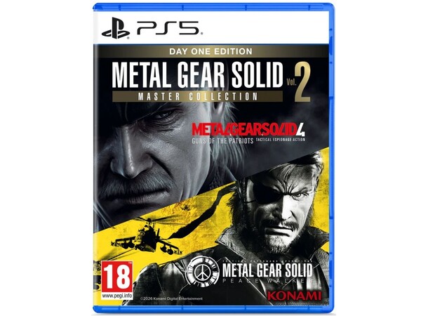 Metal Gear Solid Master Coll V2 PS5 Master Collection Vol 2 