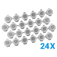 Mini Plastic Pots - 3 ml (24 st) Green Stuff World