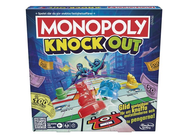 Monopoly Knockout - SVENSK 