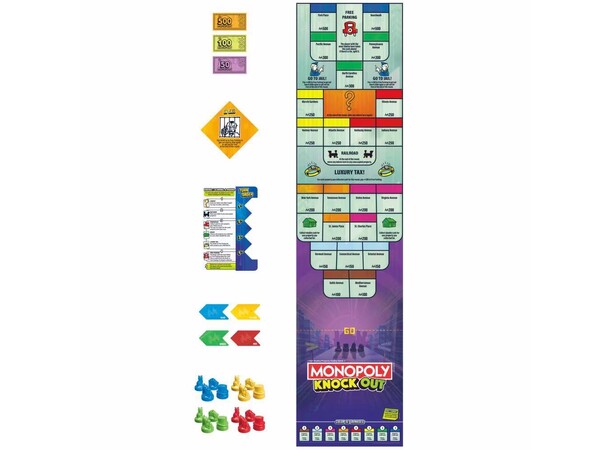 Monopoly Knockout - SVENSK 