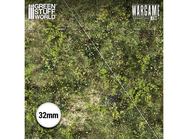 Neoprene Mat 44x60 Duskriver Meadows Green Stuff World - 114 x 155 cm 