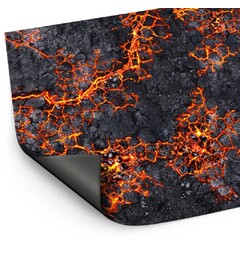 Neoprene Mat 4x6 Flamecoil Path Green Stuff World - 120 x 180 cm
