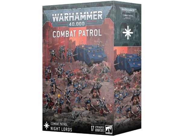 Night Lords Combat Patrol Chaos Space Marines - Warhammer 40K 