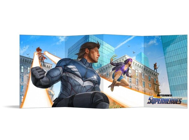 Outgunned Superheroes RPG Super Screen 
