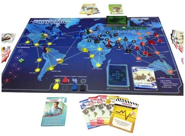 Pandemic Brädspel Svensk utgåva 