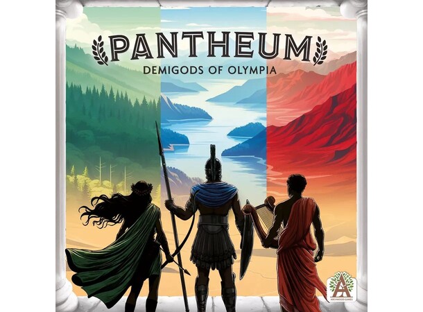 Pantheum Demigods of Olympia Brettspill 