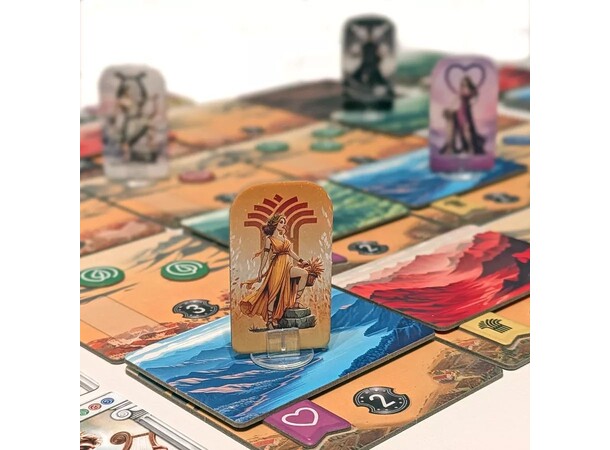 Pantheum Demigods of Olympia Brettspill 