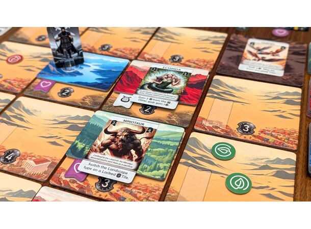 Pantheum Demigods of Olympia Brettspill 