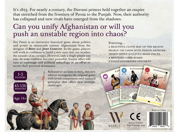 Pax Pamir 2nd Edition Brettspill 