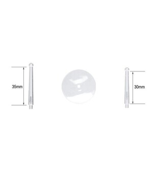 Plastbaser Ball Top Flying Stems - 32mm Citadel