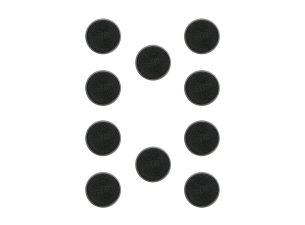 Plastbaser Svart Round - 32mm (10 stk) Citadel 