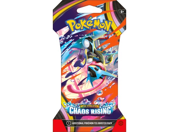 Pokemon Chaos Rising Sleeved Booster 