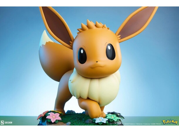 Pokemon Life-Size Figure Eevee 34cm Sideshow Collectibles 
