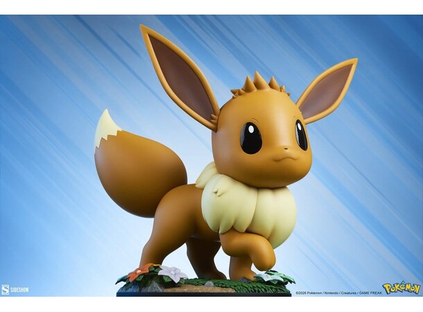 Pokemon Life-Size Figure Eevee 34cm Sideshow Collectibles 