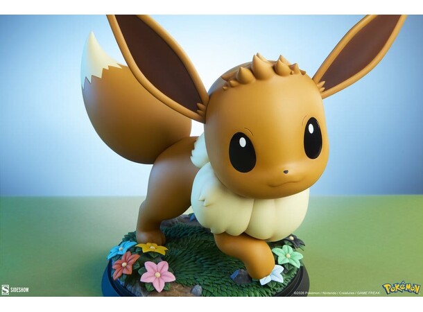 Pokemon Life-Size Figure Eevee 34cm Sideshow Collectibles 