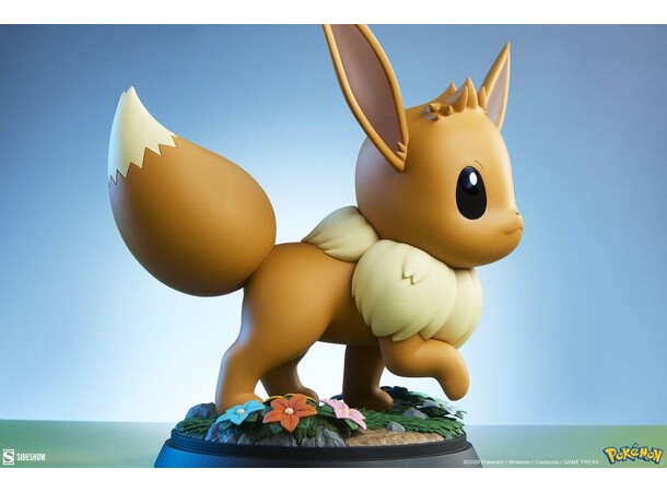 Pokemon Life-Size Figure Eevee 34cm Sideshow Collectibles 