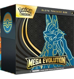 Pokemon Mega Evolution ETB Lucario Elite Trainer Box